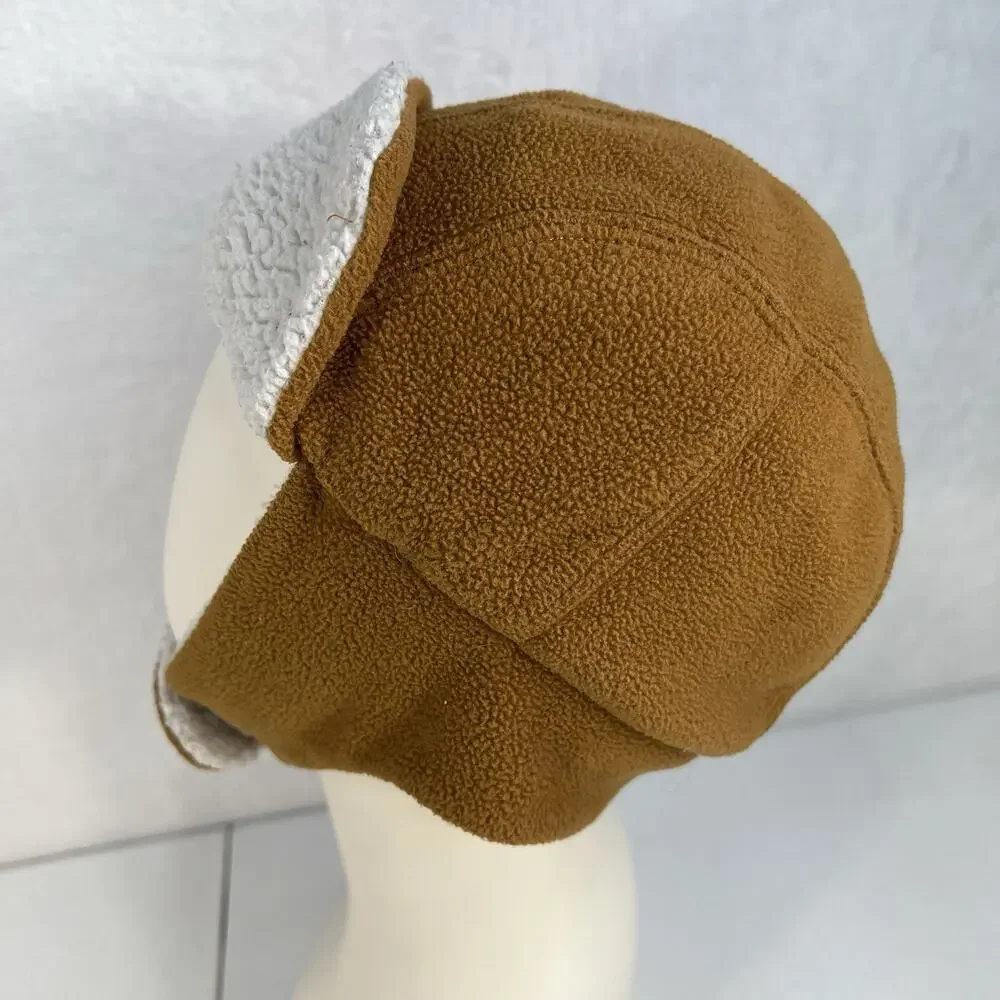 Carhartt Hat Infant Toddler Brown Faux Fleece-Lined Ear Flap Child's Trapper Hat